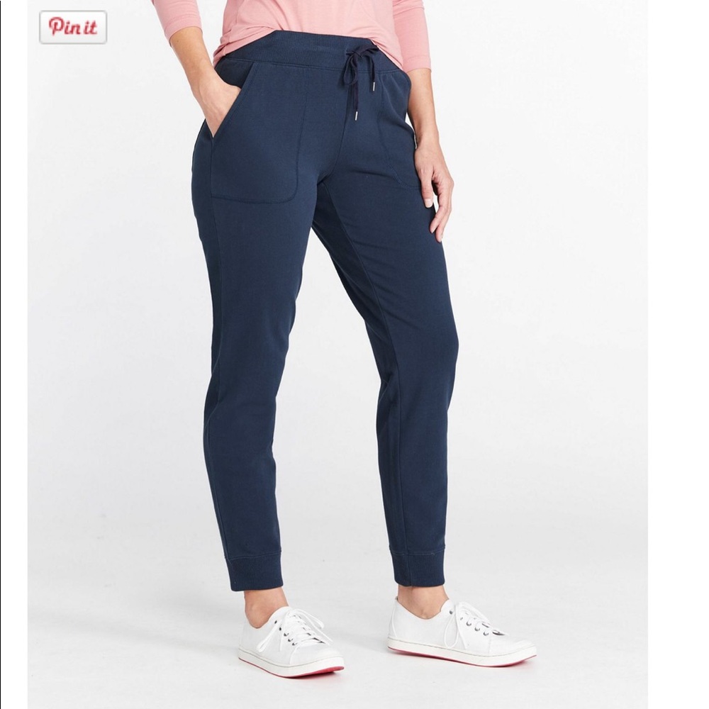 Soft Navy LL Bean Joggers